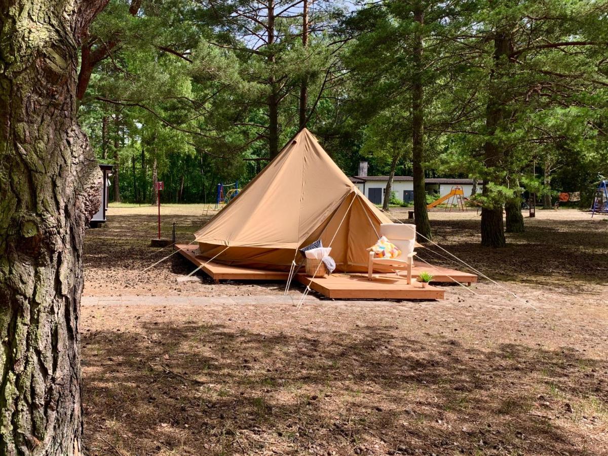Camp Bursztynowy Las Gdańsk Exterior foto