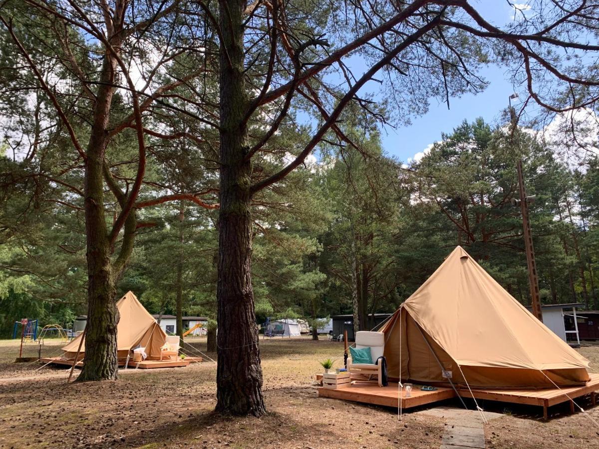 Camp Bursztynowy Las Gdańsk Exterior foto