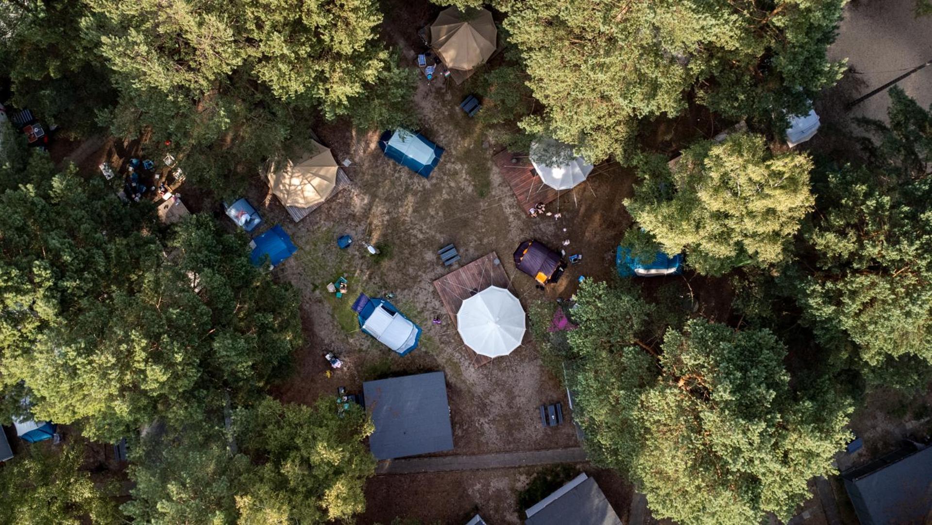 Camp Bursztynowy Las Gdańsk Exterior foto